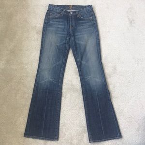 7 For All Mankind Medium Wash Jeans in Size 24